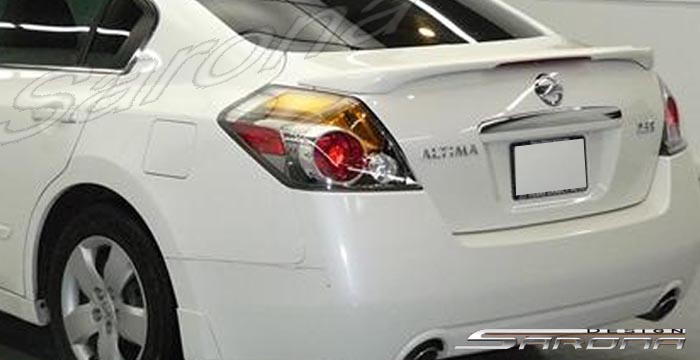 Custom Nissan Altima Trunk Wing  Sedan (2007 - 2012) - $175.00 (Manufacturer Sarona, Part #NS-036-TW)